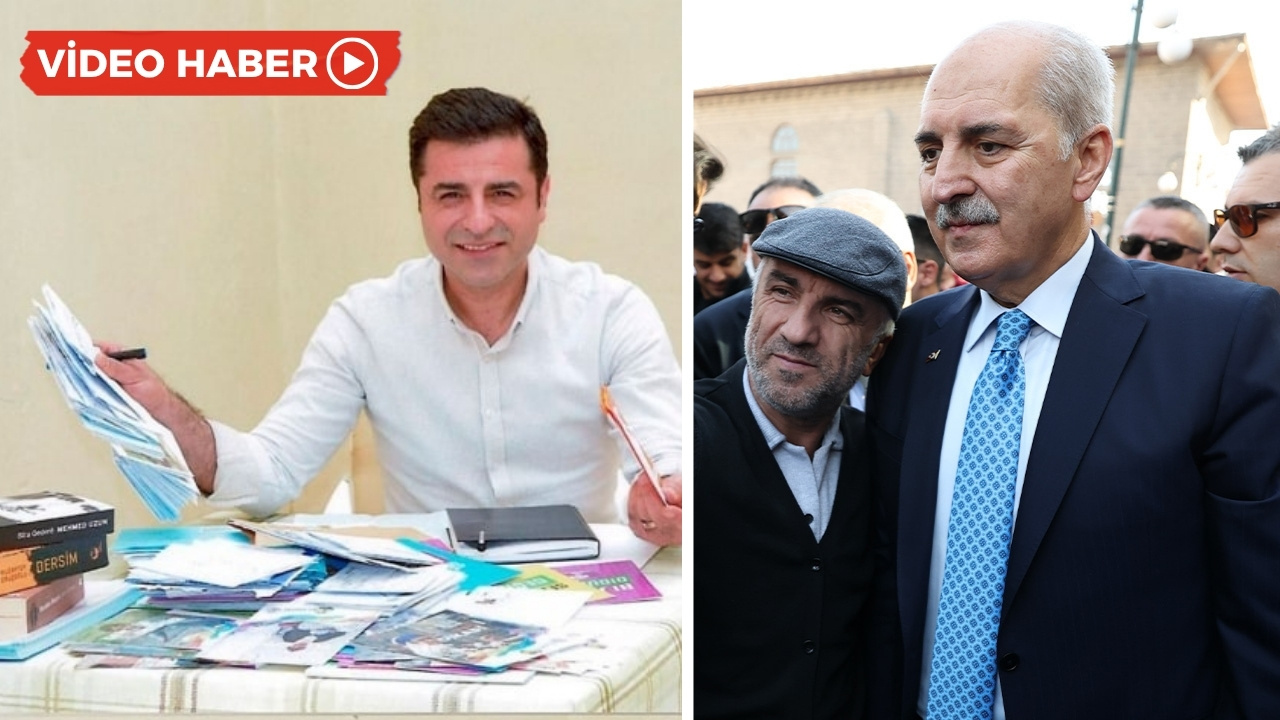 Diyarbakır'da TBMM Başkanı'na: ‘Demirtaş serbest kalmalı’