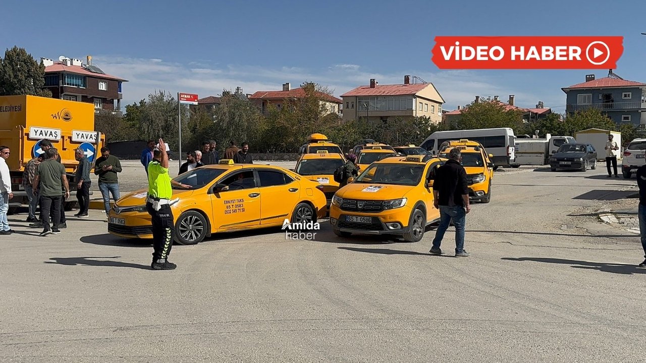 Van’da Rojin için konvoy yapmak isteyen taksilere polis engeli
