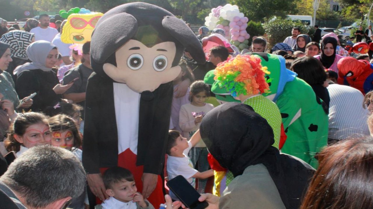 Siirt’te aile festivalı: Yüzlerce çocuk eğlendi