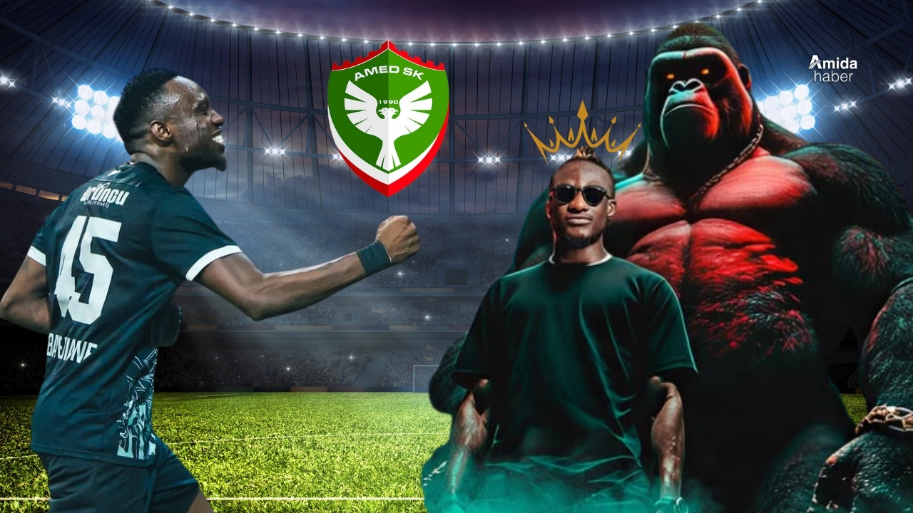 Amedspor’un ‘King Kong’u gol krallığı yarışında zirvede