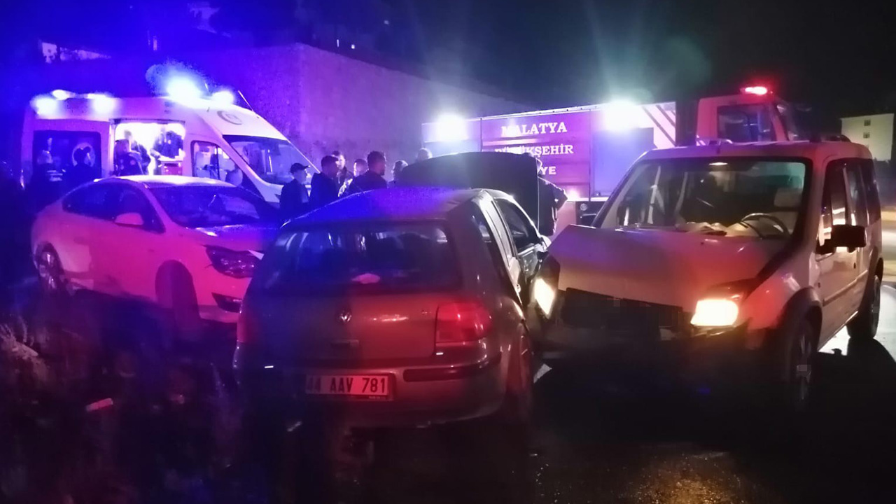 Malatya’da trafik kazası: 2 yaralı