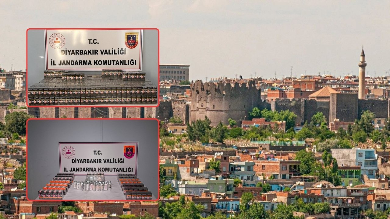 Diyarbakır’da binlerce kaçak ürün ele geçirildi