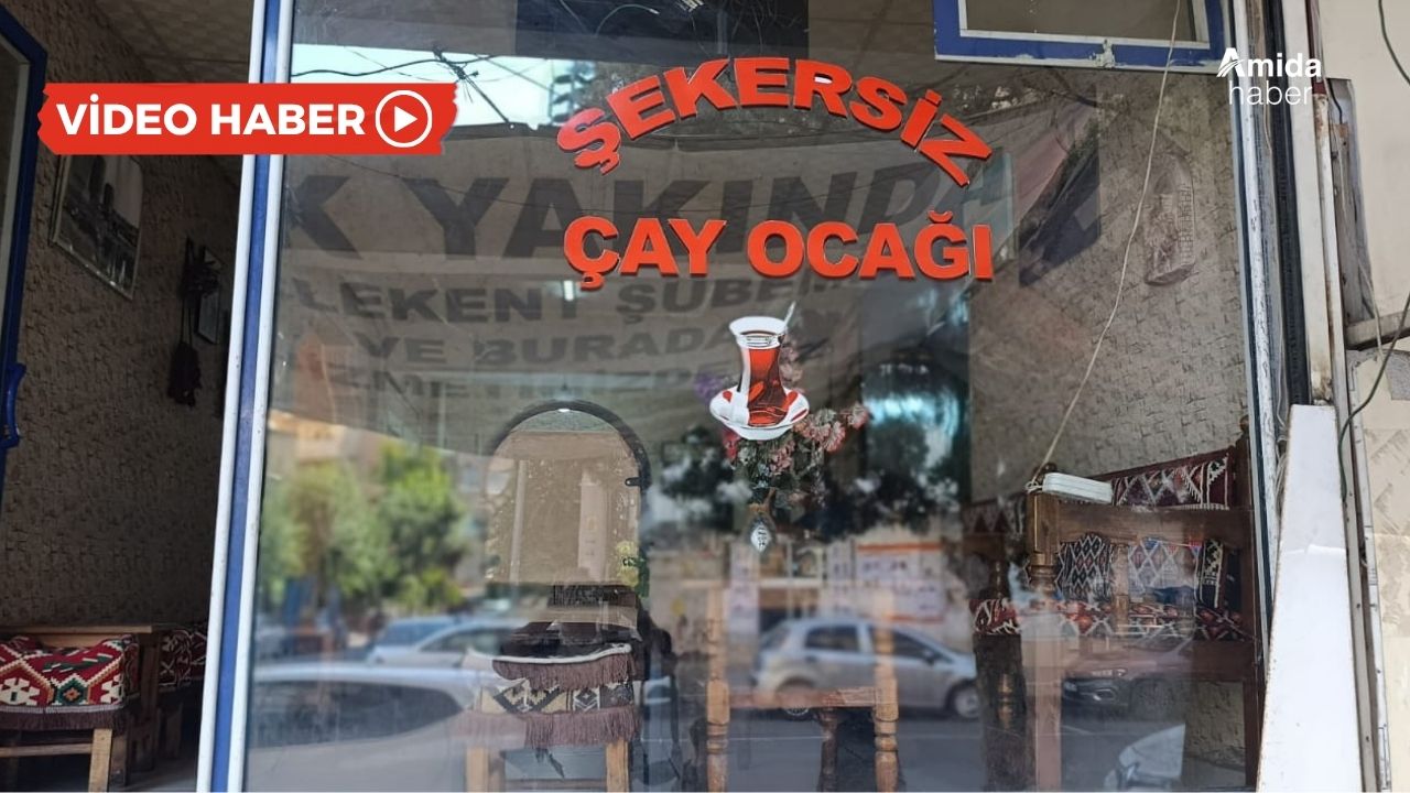 Diyarbakır’da ‘şekersiz’ çay ocağı