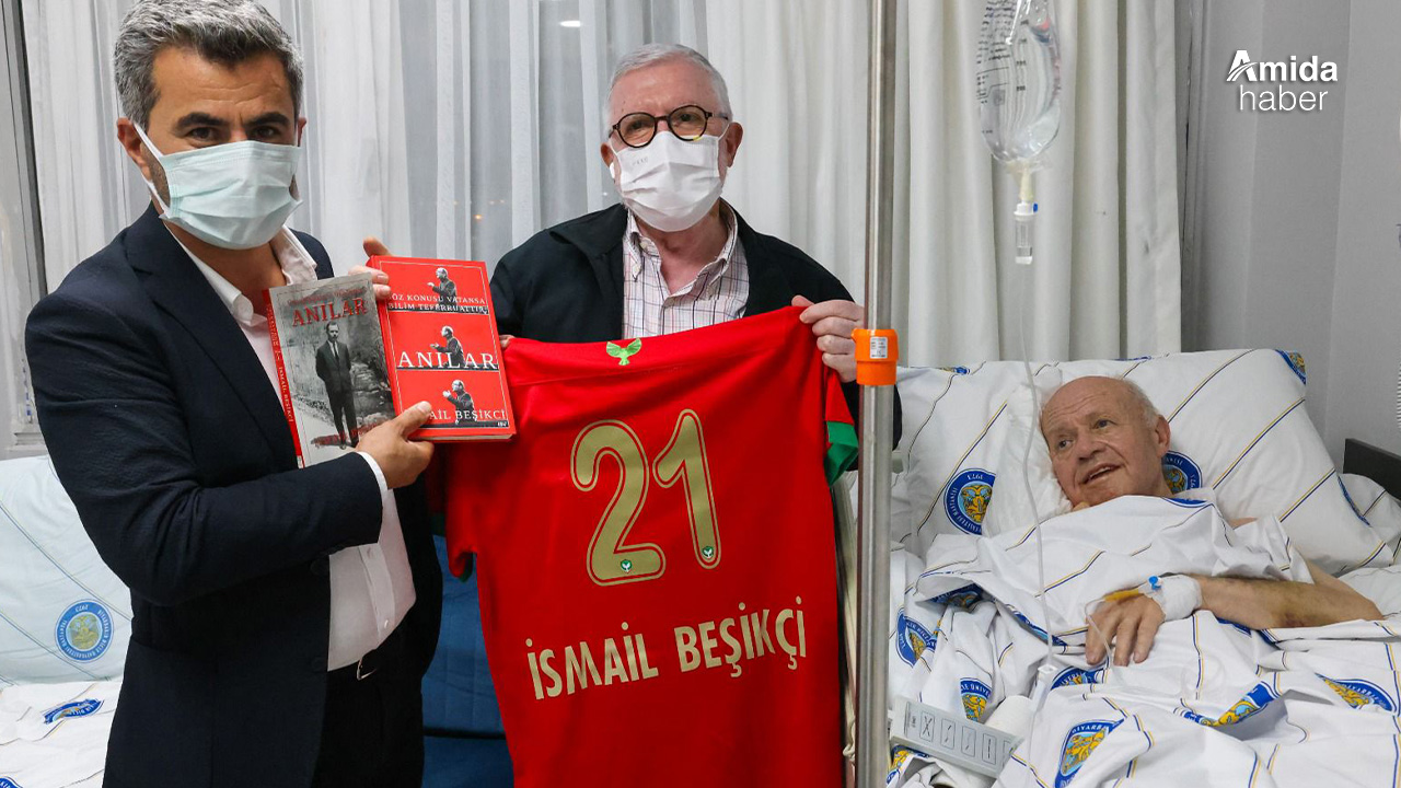 Amedspor yönetiminden İsmail Beşikçi'ye ziyaret
