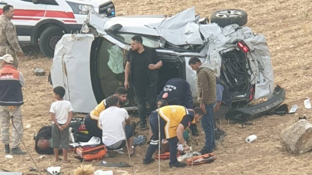 Diyarbakır Zerzevan’da feci kaza: 1 ölü 3 yaralı
