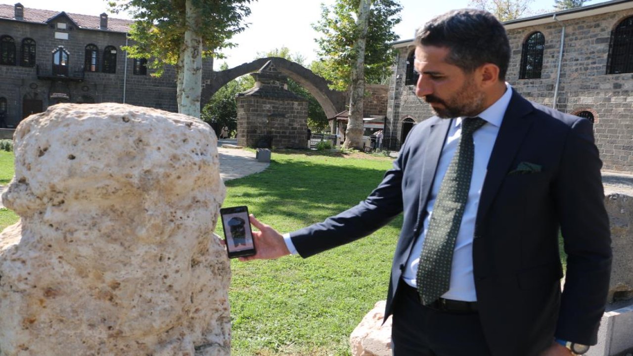 Sümerler’in ilk kralının heykeli Diyarbakır’da