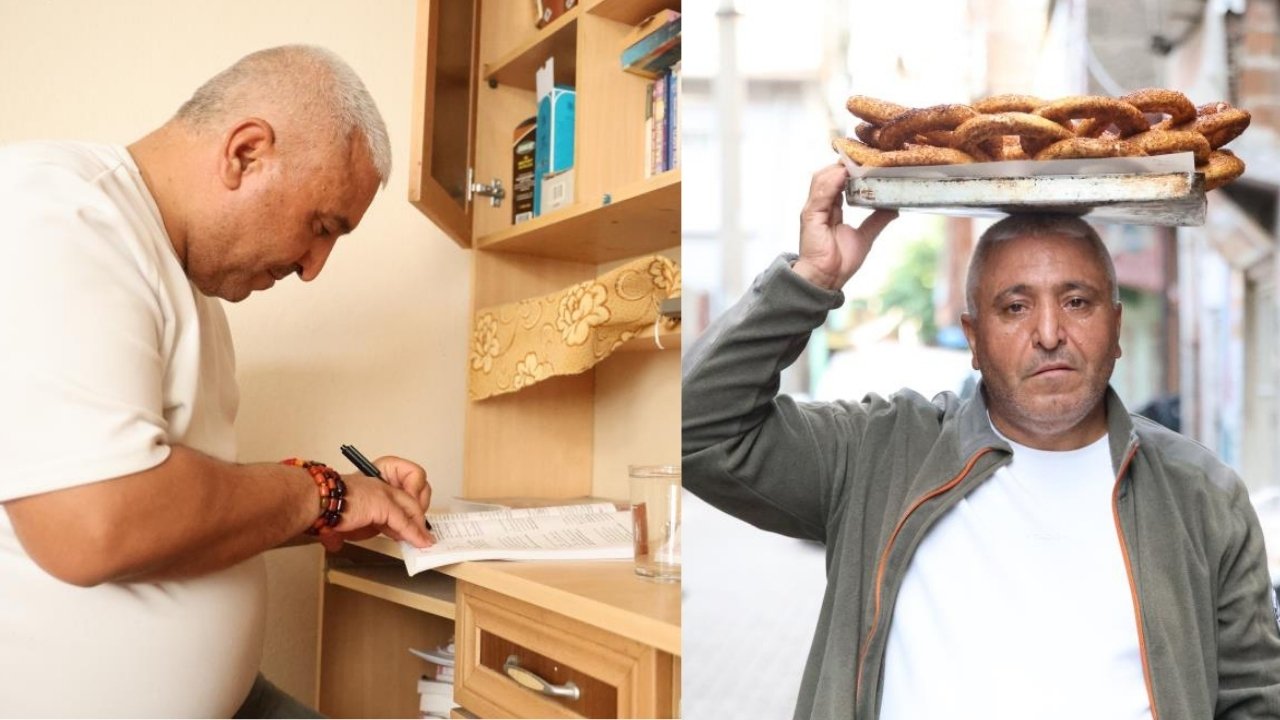 Diyarbakır’da 20 yıl simit sattı, 14 yıl KPSS’ye girdi: 49 yaşında atandı