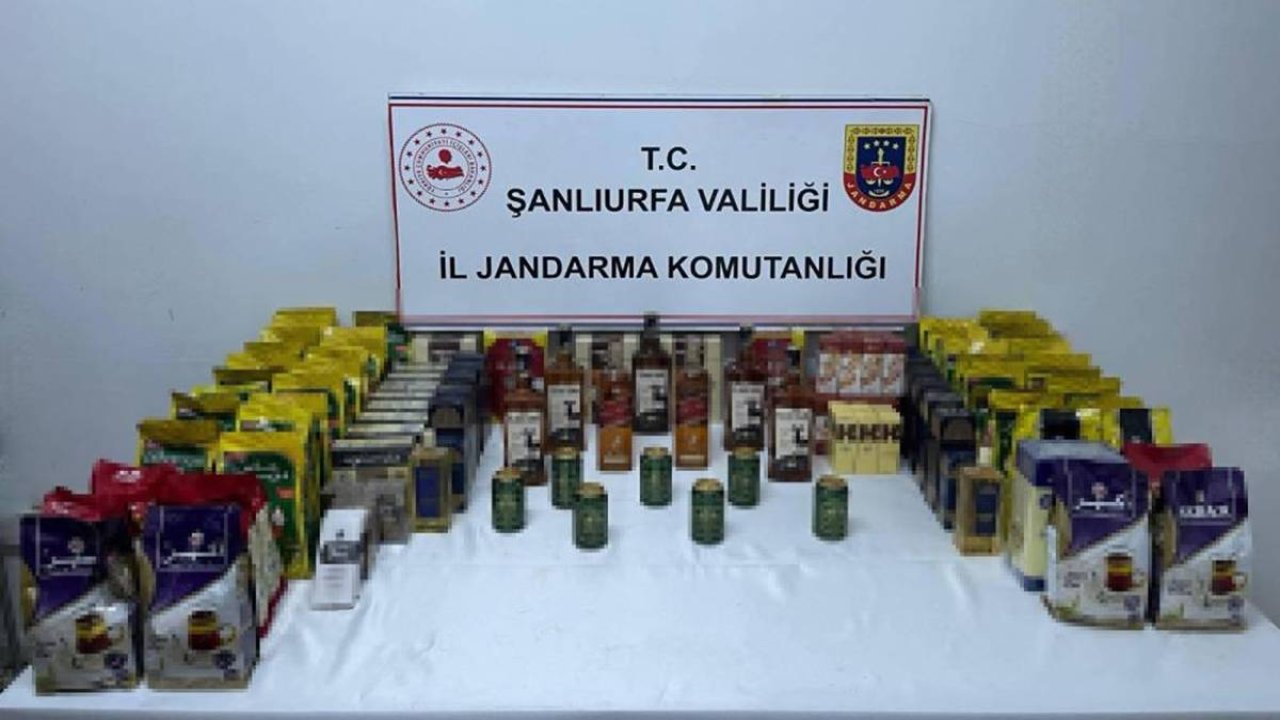 Şanlıurfa'nın ilçelerinde kaçakçılara operasyon