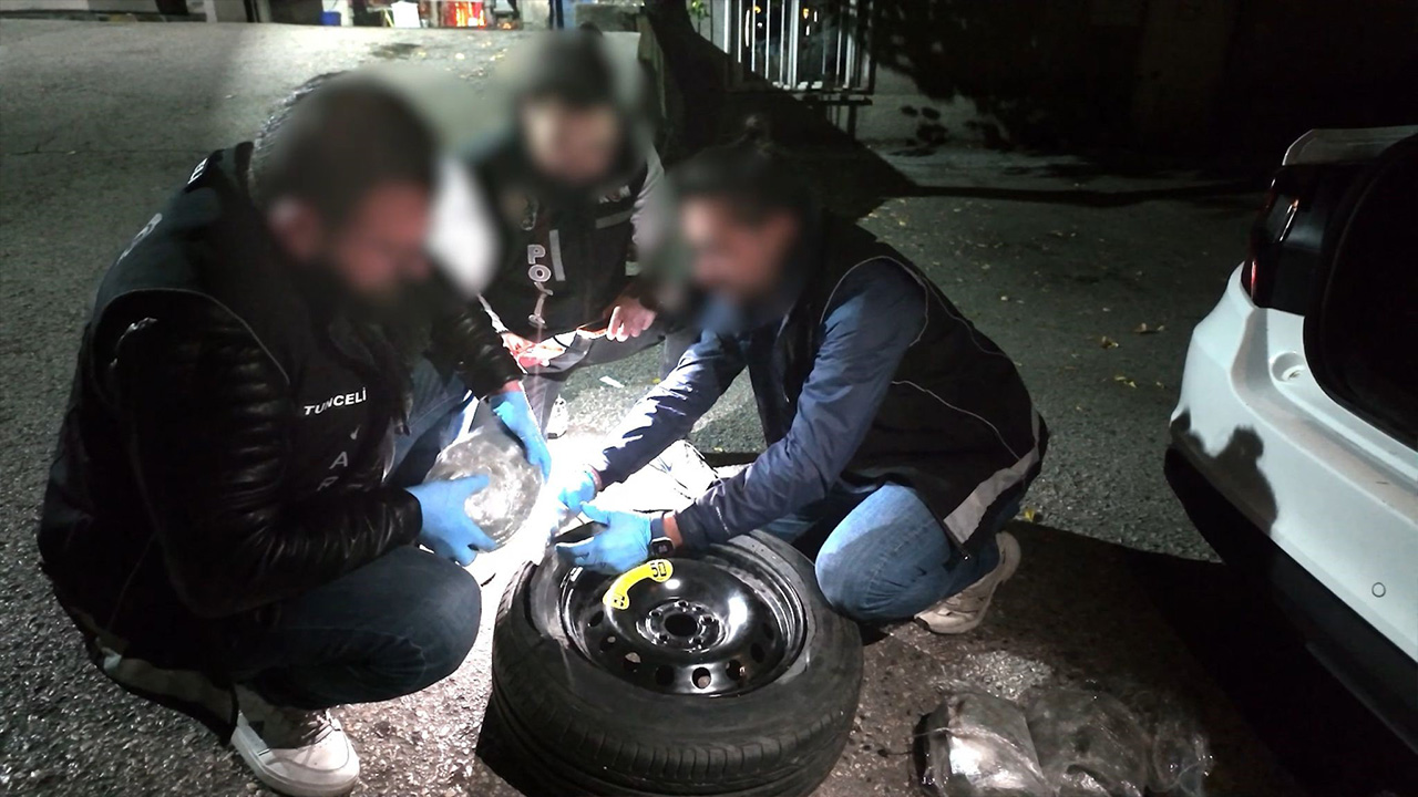 Tunceli’de uyuşturucu operasyonu: 2 gözaltı
