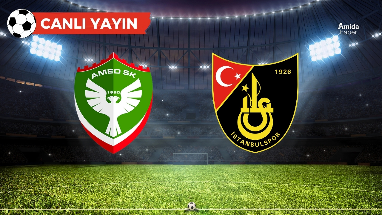Amedspor-İstanbulspor maçı saat kaçta hangi kanalda?