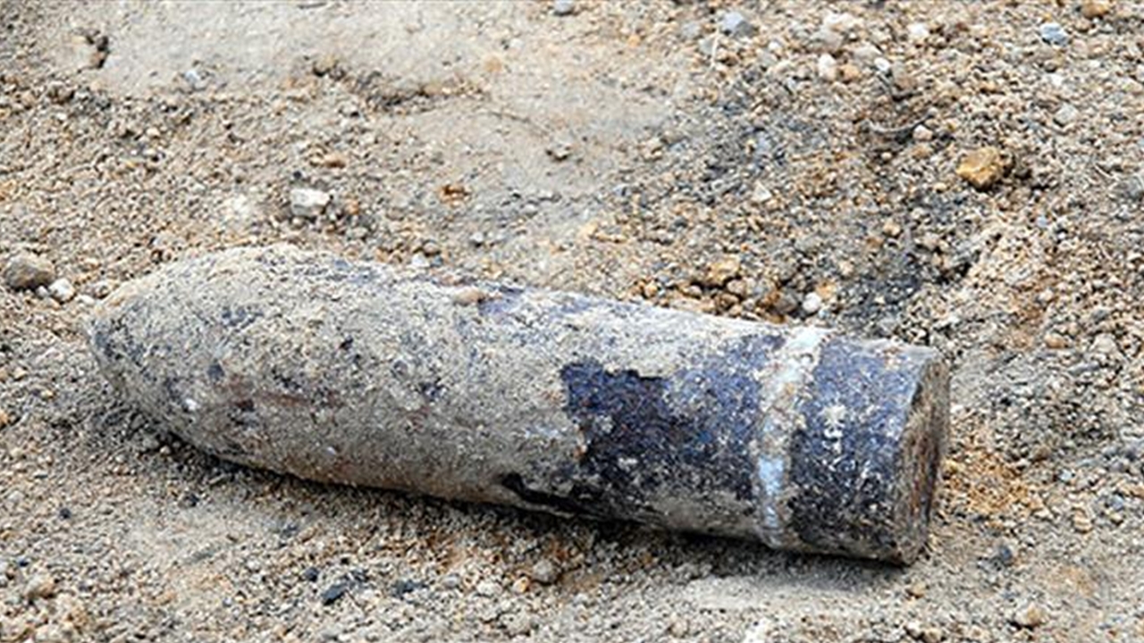 Şanlıurfa'da patlamamış top mermisi imha edildi