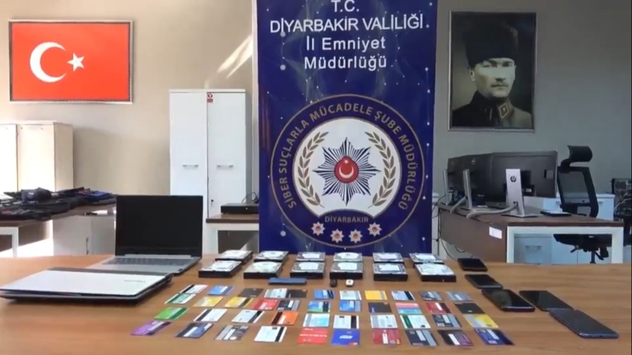 Diyarbakır merkezli dev siber suç operasyonu: 22 tutuklama