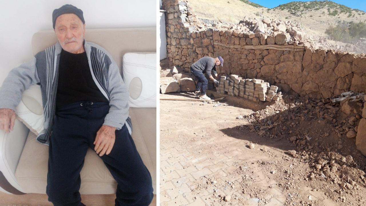Bingöl’de ‘yanlış rapor’ 98 yaşındaki adamı evsiz bıraktı