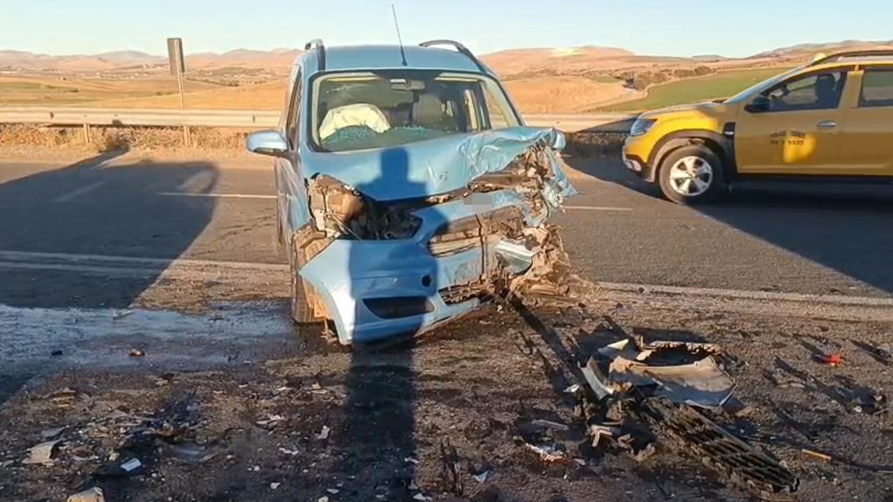 Elazığ’da trafik kazası: 1 kişi yaralandı