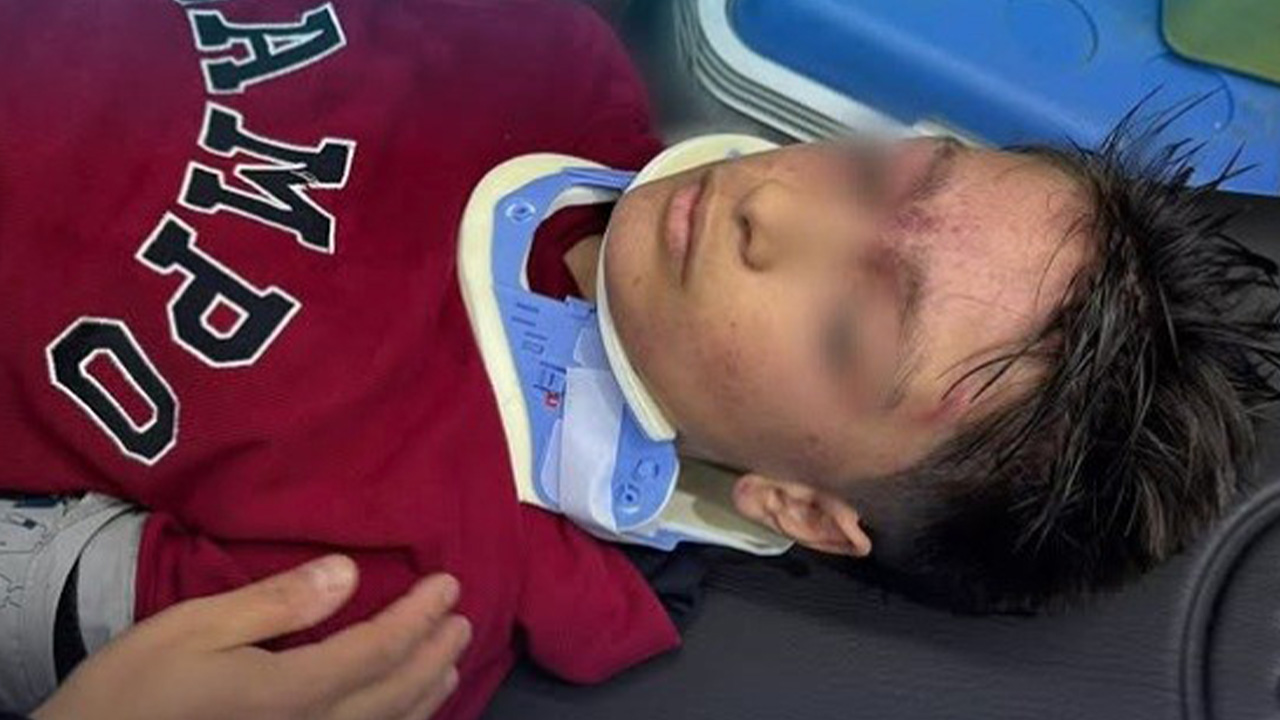 Erzurum'da okul çıkışı 23 öğrenci hastanelik oldu