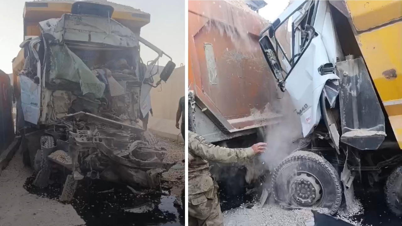 Mardin'de freni patlayan kamyon can aldı: 1 ölü