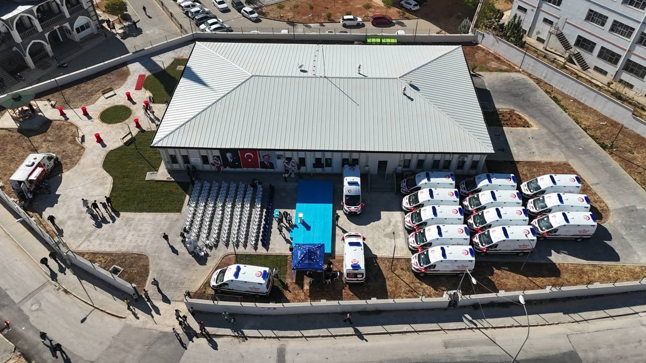 Gaziantep’e 16 yeni ambulans tahsis edildi