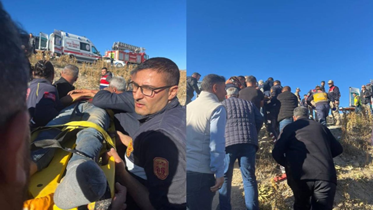 Van’da tır devrildi: 1 yaralı