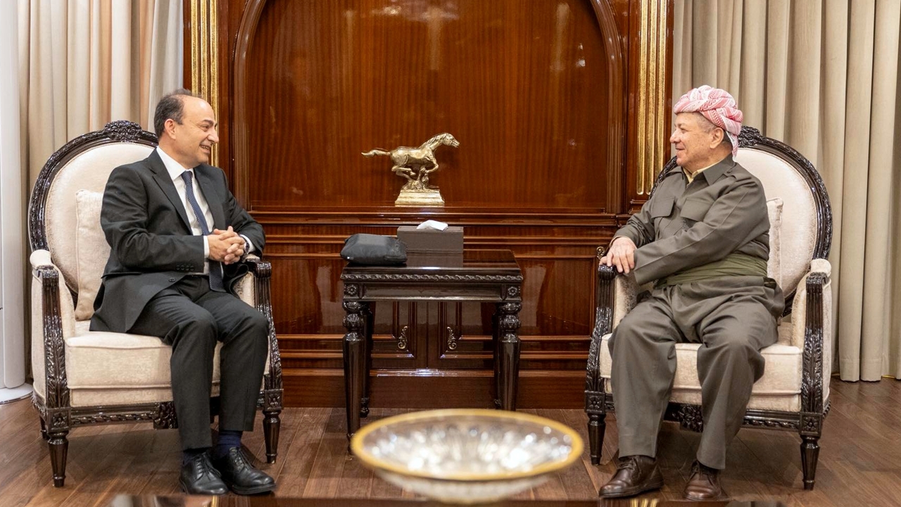 Osman Baydemir'den Mesud Barzani’ye 'çözüm süreci' ziyareti