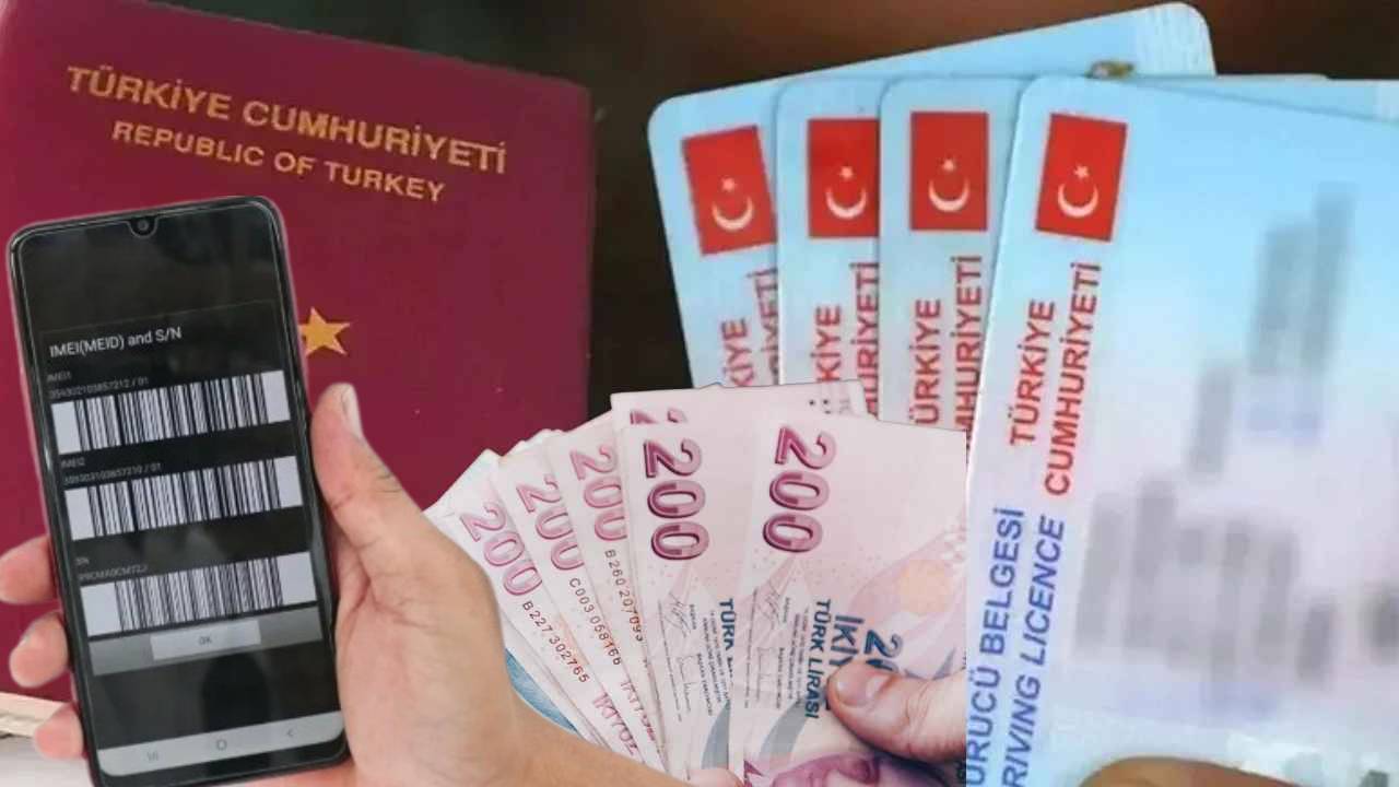 YDO açıklandı: Pasaport, ehliyet ve telefon harçları ne kadar oldu?