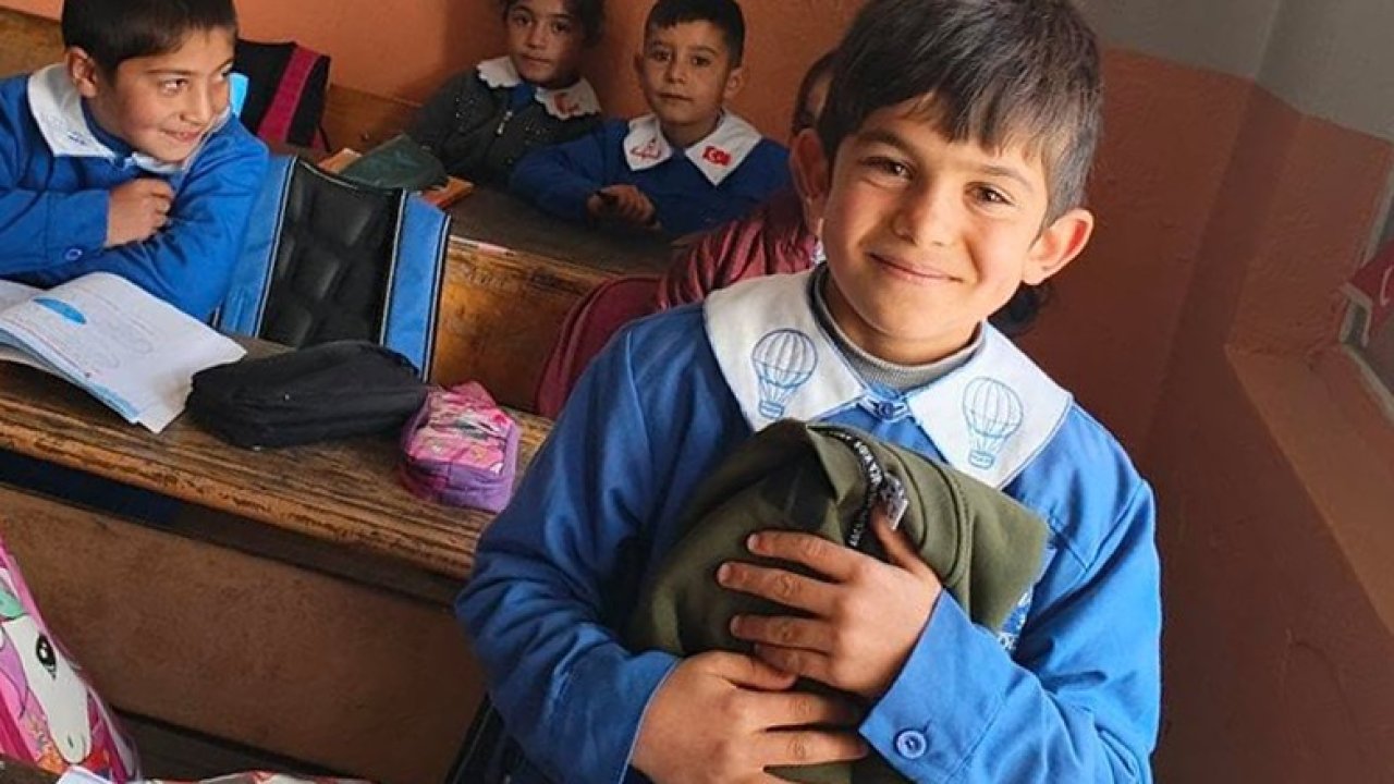Köy okulunda yürek ısıtan sürpriz