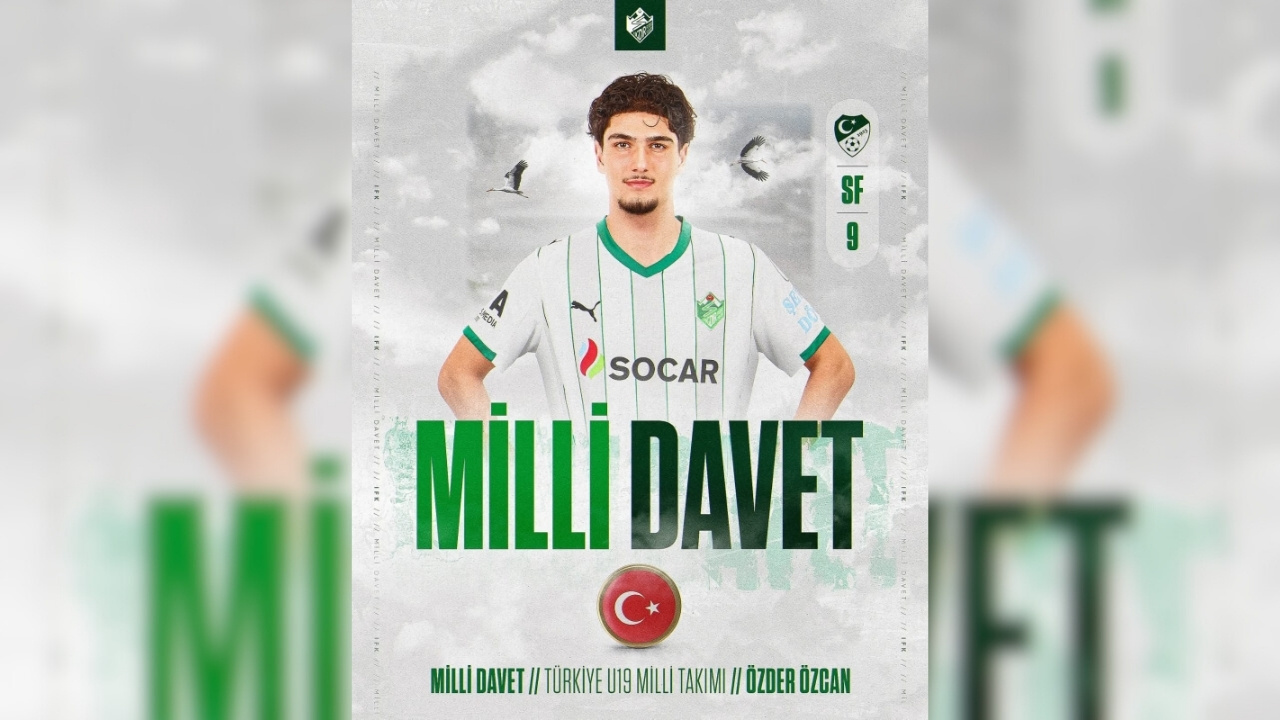 Iğdır FK'nın alt yapı başarısı: Özder Özcan Milli Takım’da