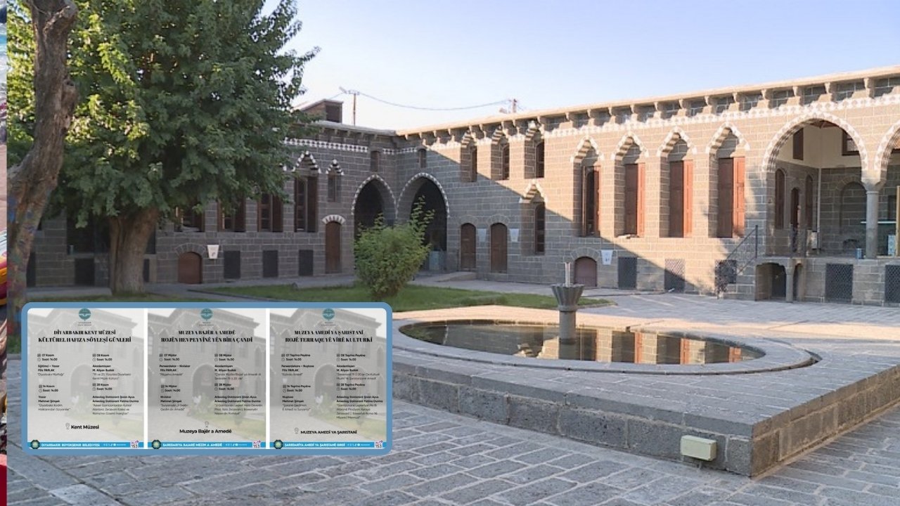 Diyarbakır’da kültürel hafıza söyleşileri başlıyor