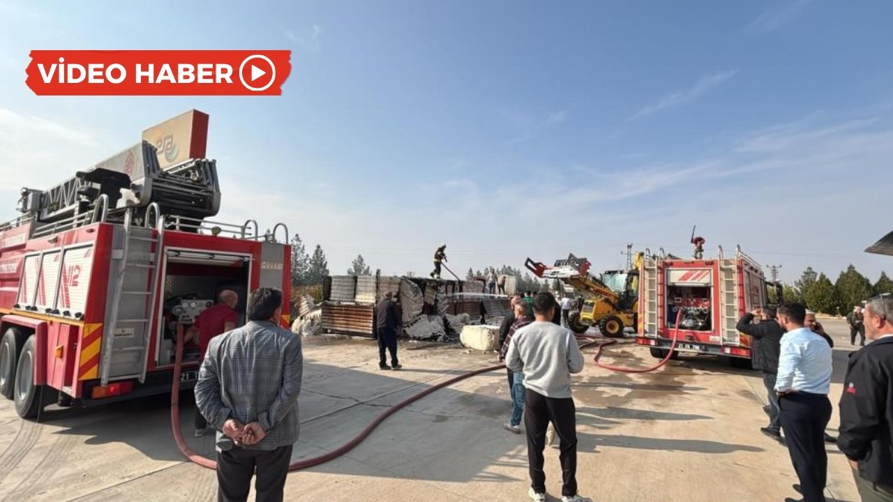 Diyarbakır'da akaryakıt istasyonunda yangın paniği