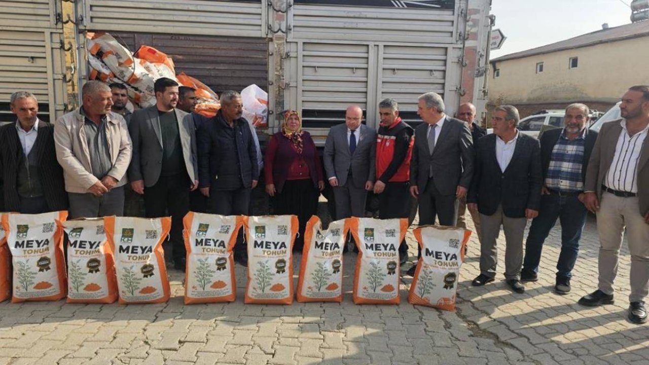 Diyarbakır’da çiftçiye 55 ton mercimek desteği
