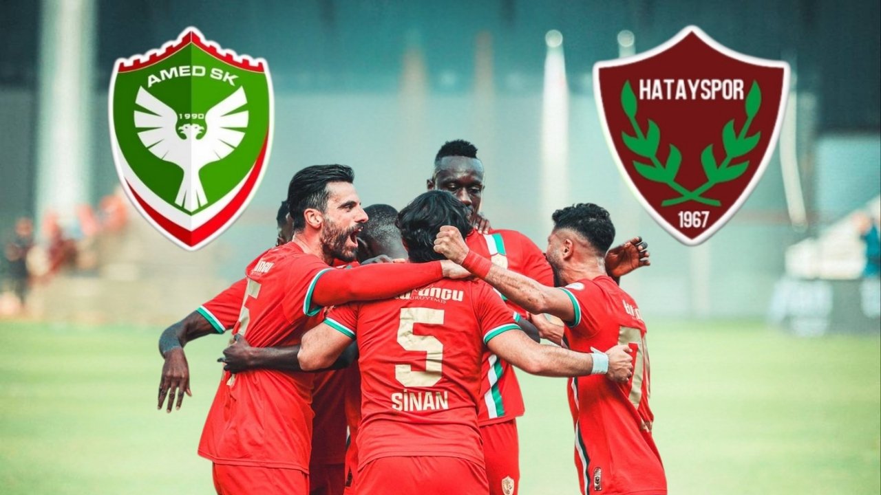 Amedspor Hatay maçının yayın bilgileri belli oldu