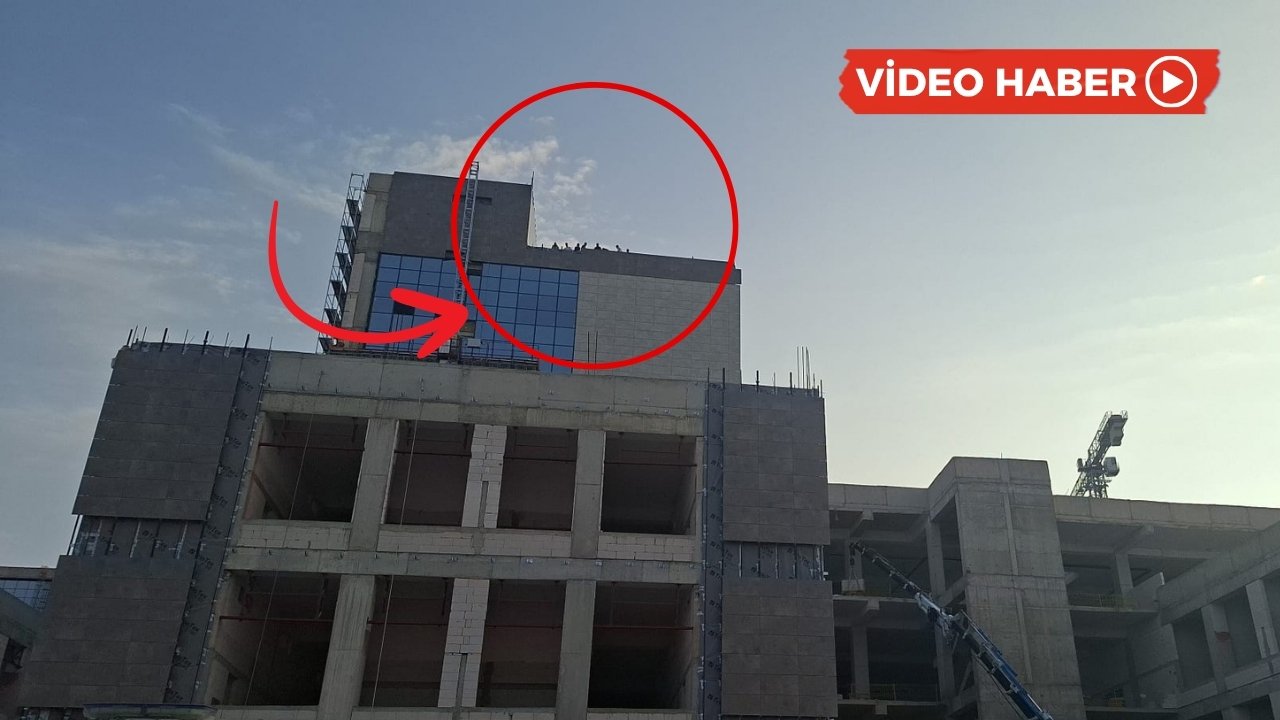 Diyarbakır’da maaş isyanı: Çatıya yine çıktılar