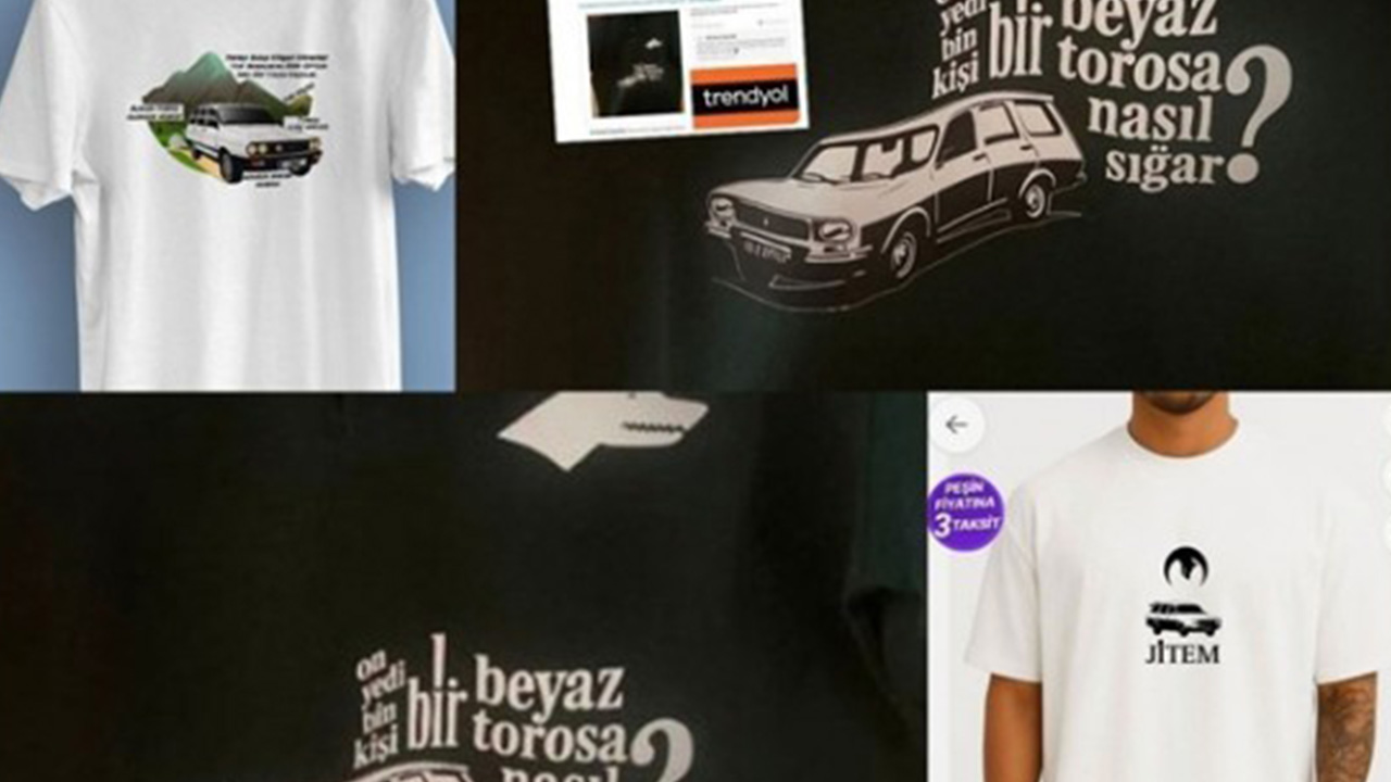 'JİTEM' ve 'Beyaz Toros' baskılı tişörtlere takipsizlik kararı