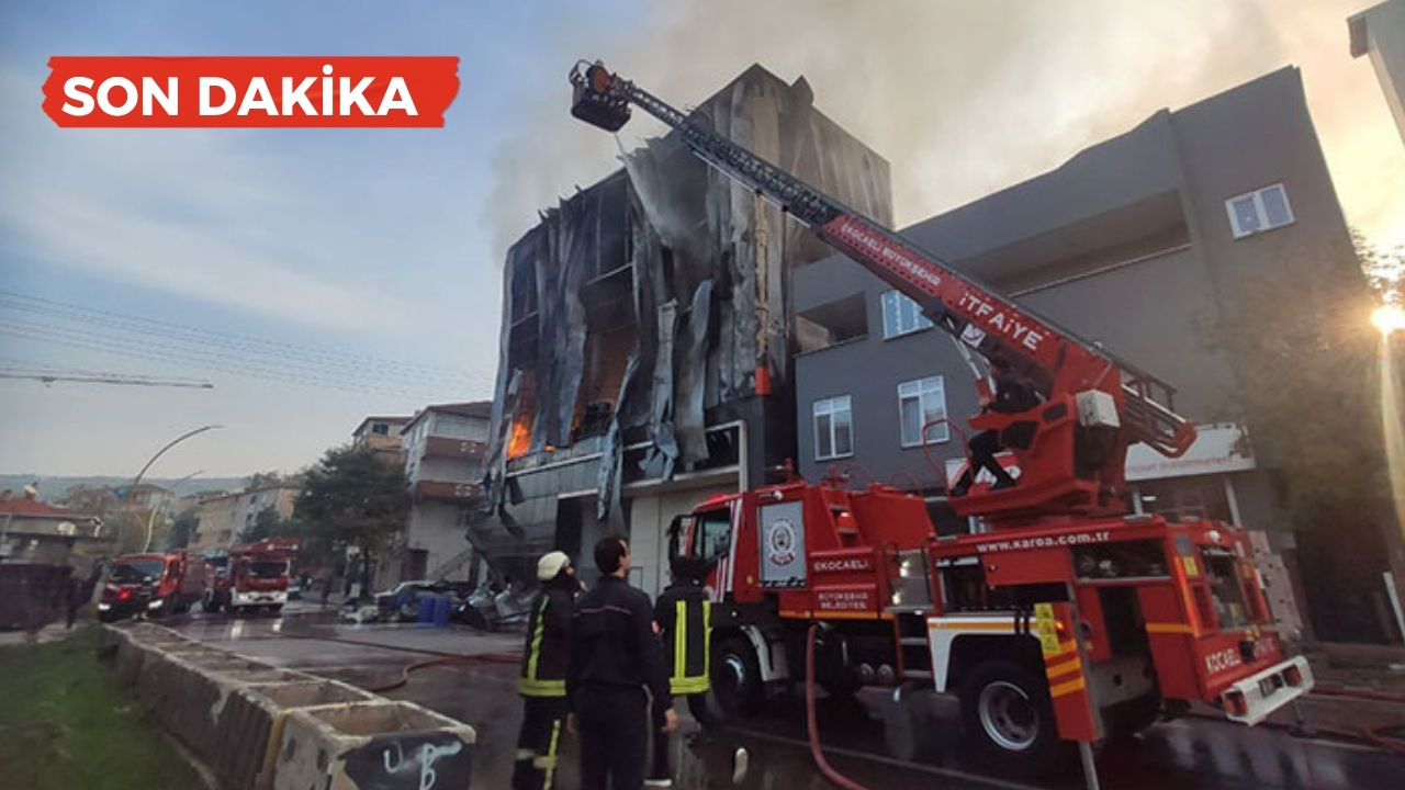 Parfüm deposunda yangın faciası: 6 ölü!