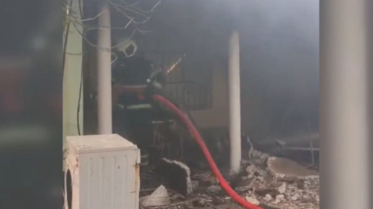 Ev yangını: Engelli kişi mahsur kalarak can verdi