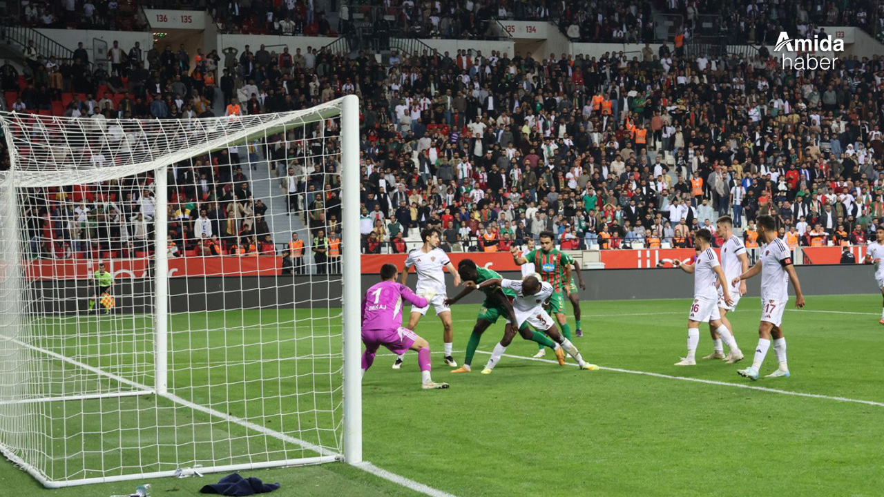 Amedspor’dan kritik galibiyet: İkinci sıraya yükseldi