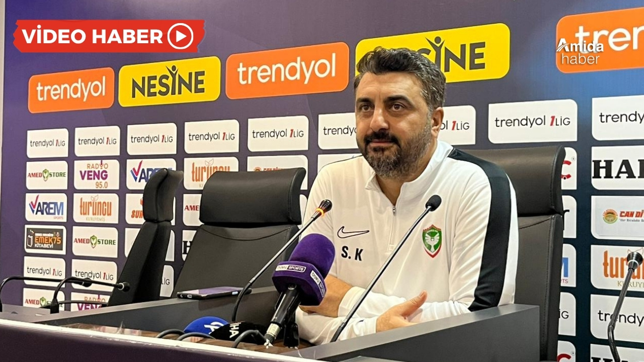 Amedspor teknik direktöründen galibiyet açıklaması