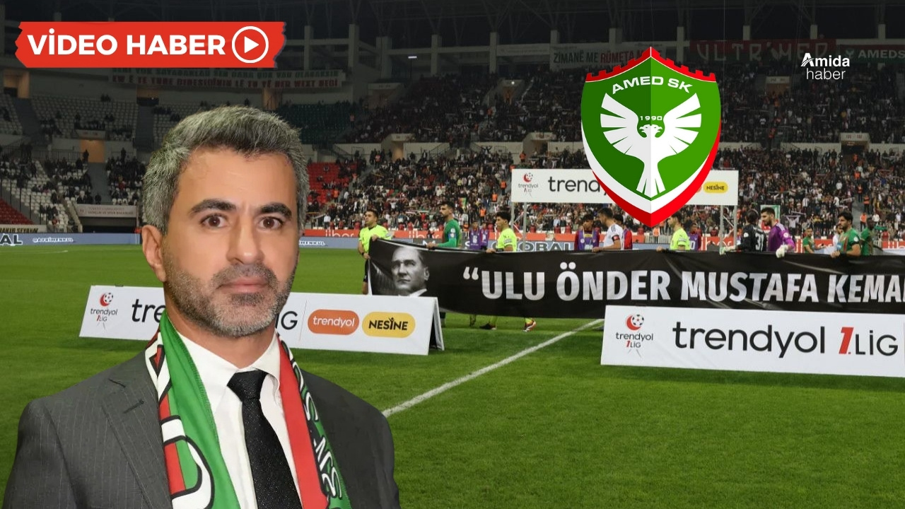 Amedspor Başkanından ‘pankart’ açıklaması