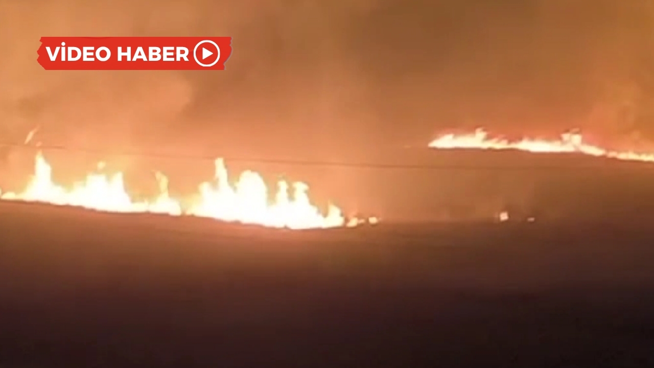 Hakkari’de korkutan yangın: Müdahale sürüyor