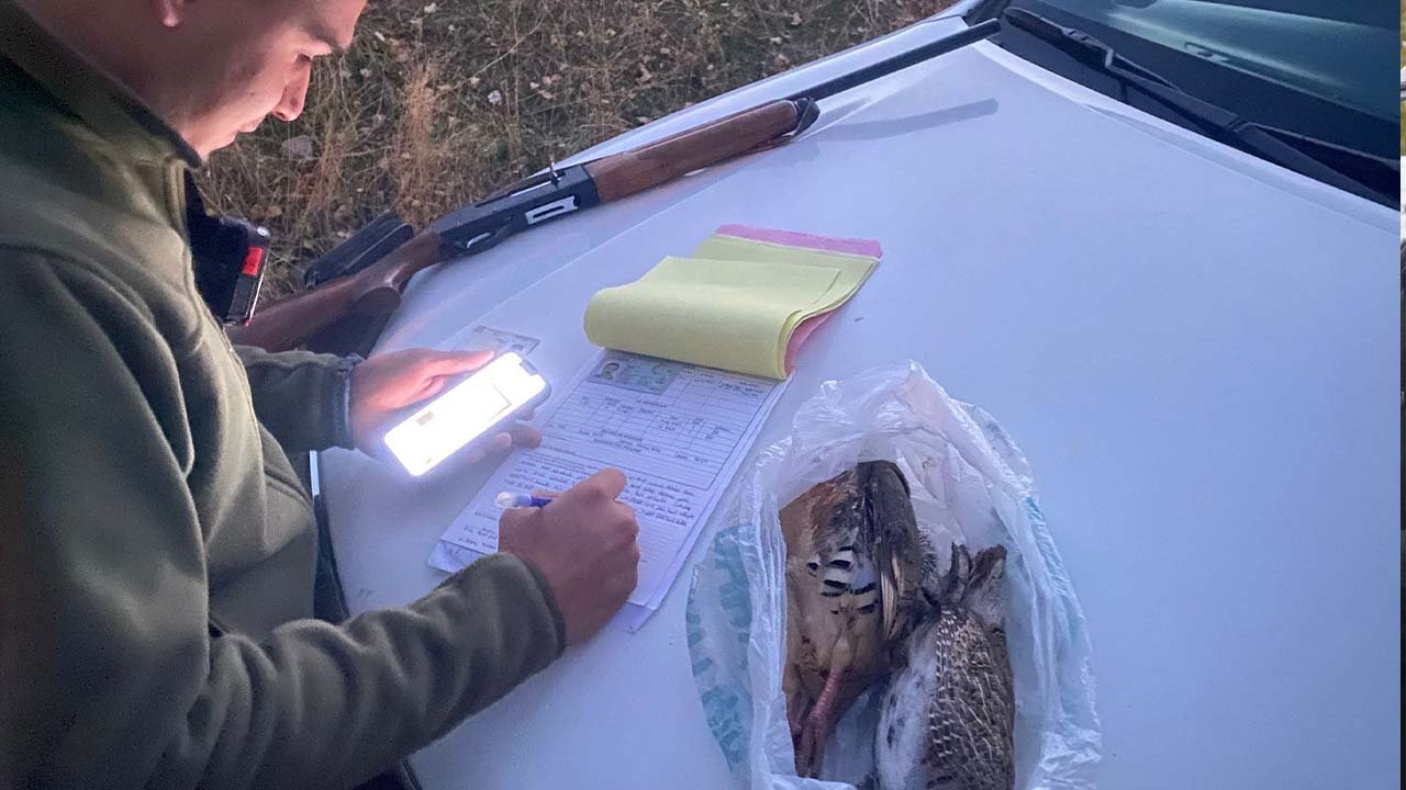 Van’da kaçak avcılıkla mücadele çalışması