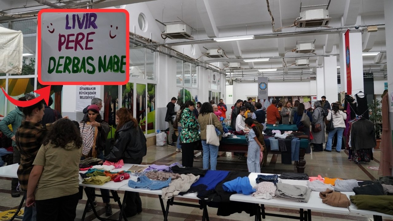 Diyarbakır’da takas pazarı açıldı