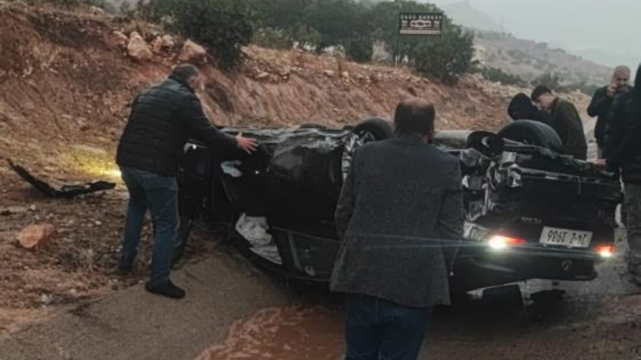 Şırnak’ta otomobil takla attı: 2 yaralı