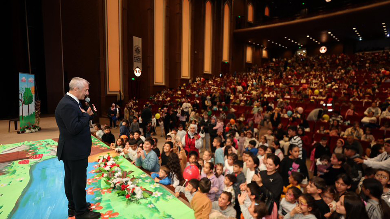 Gaziantep'te çocuklar için şenlik yapıldı