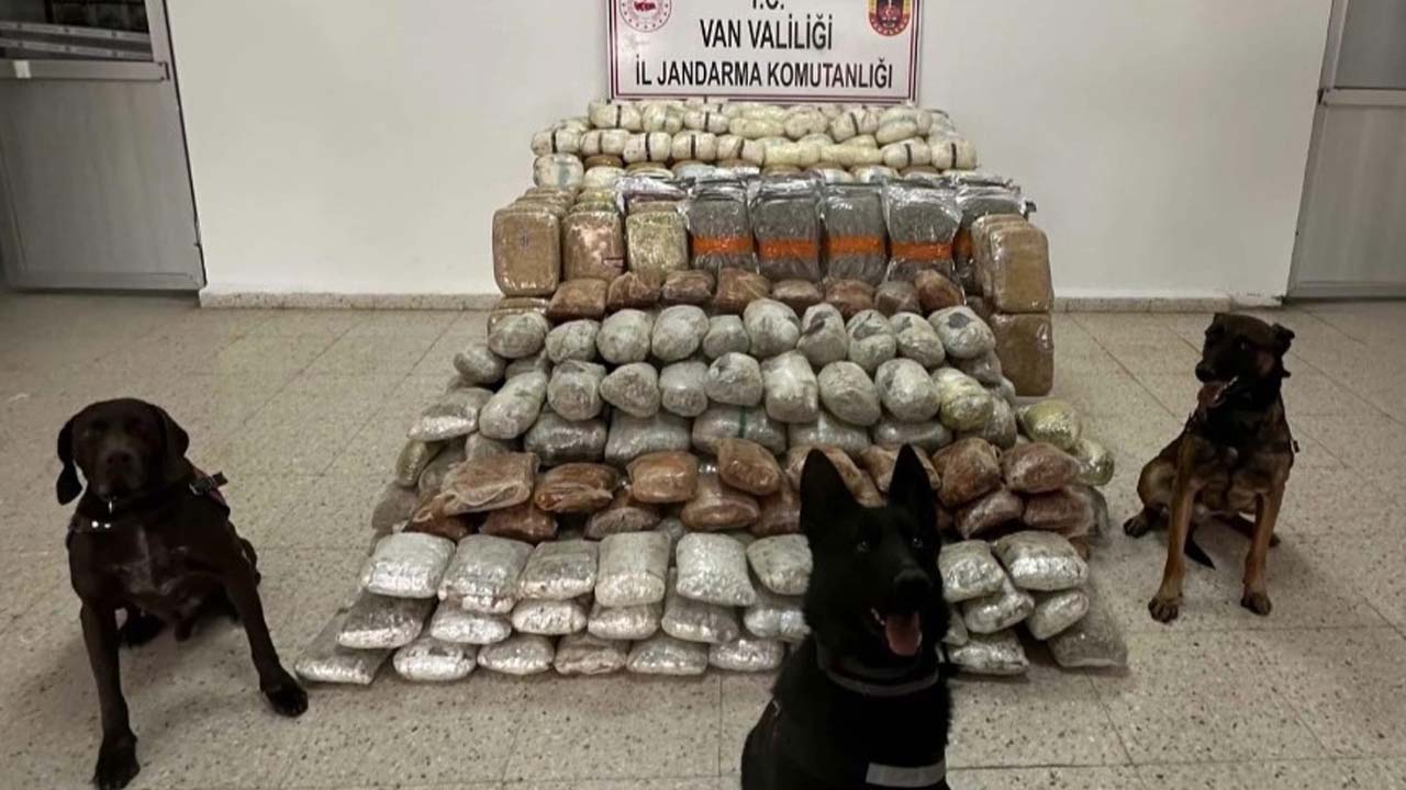 Van’da operasyon: 324 kilo uyuşturucu ele geçirildi
