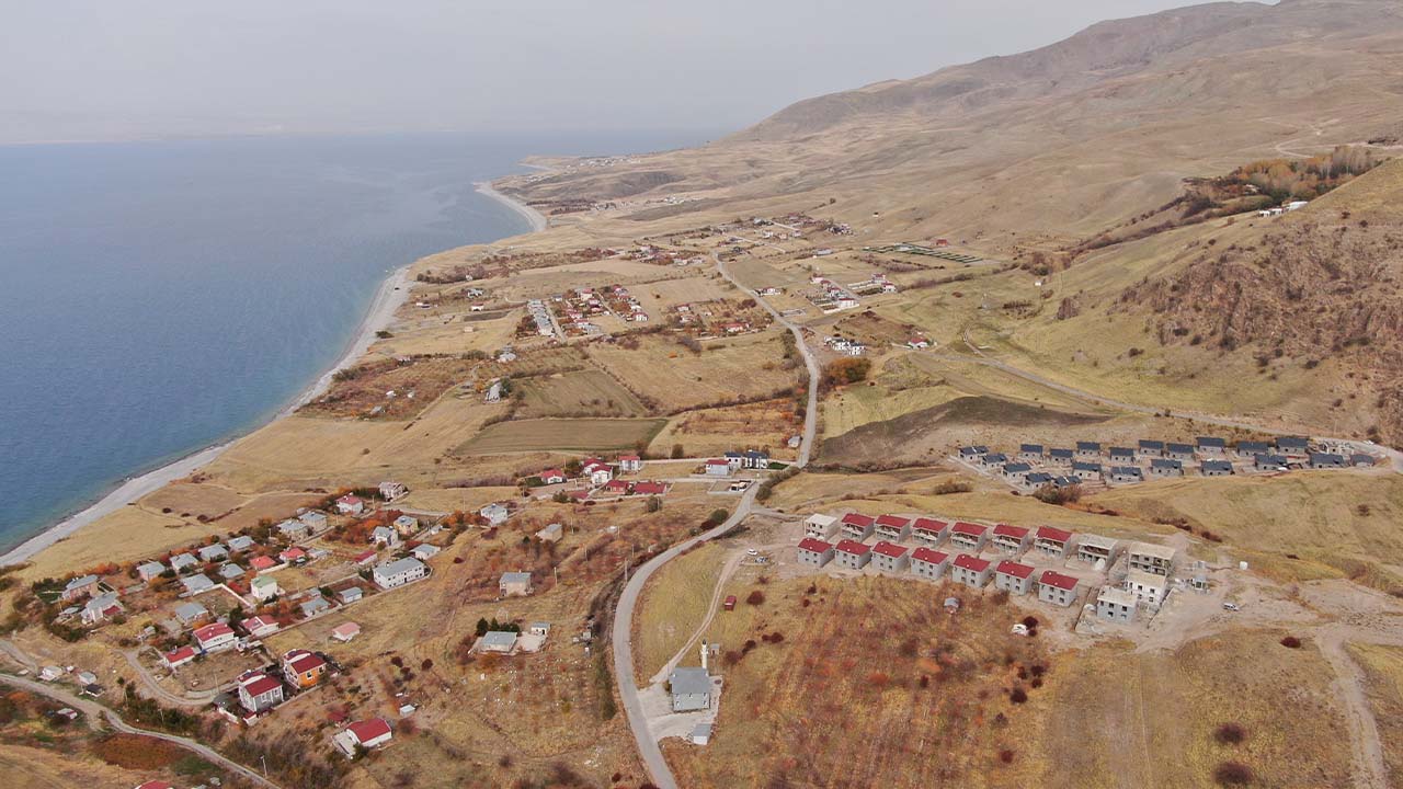 Van'da sonbahar manzaraları