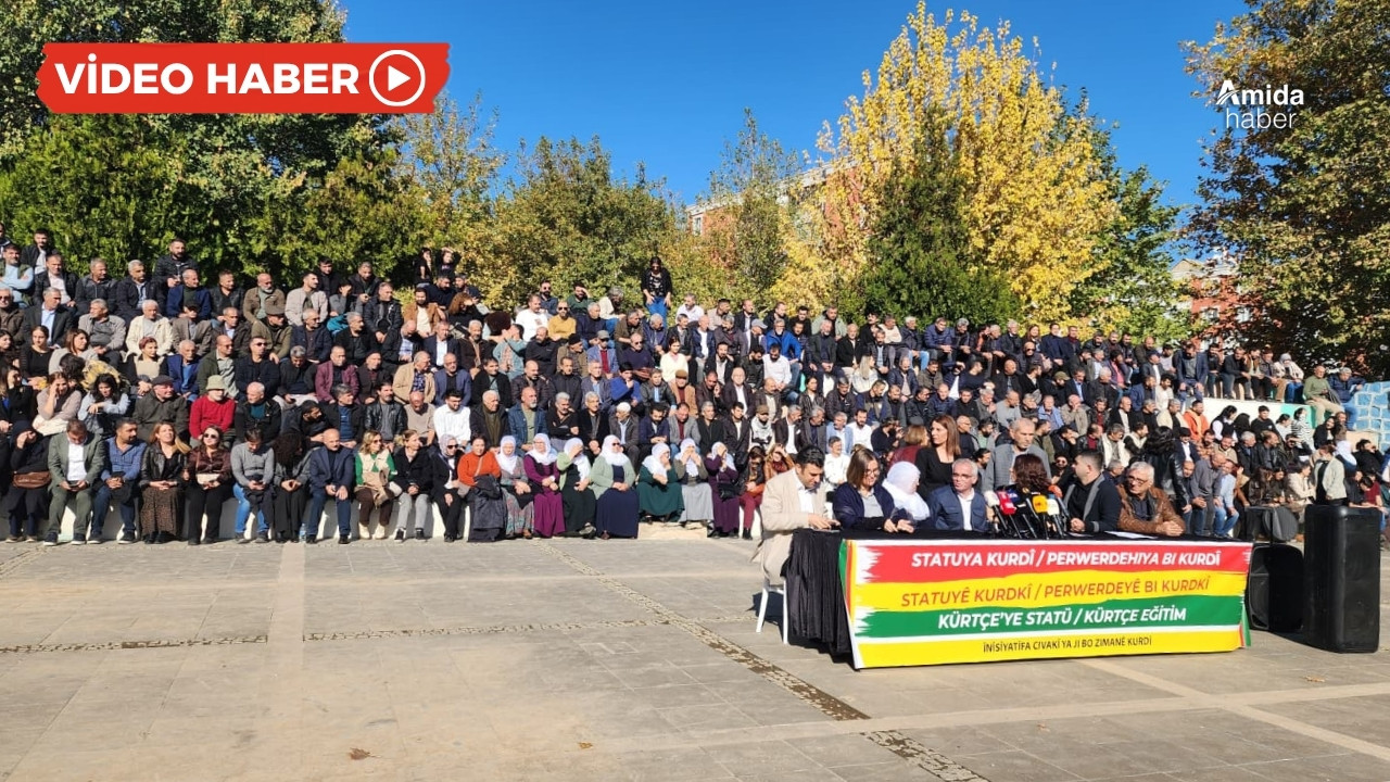 Diyarbakır’da 750 kurumdan çağrı: Kürtçe resmi dil olsun