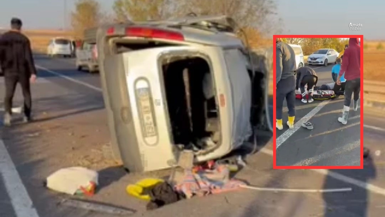 Şanlıurfa’da trafik kazası: 1 ölü, 3 yaralı