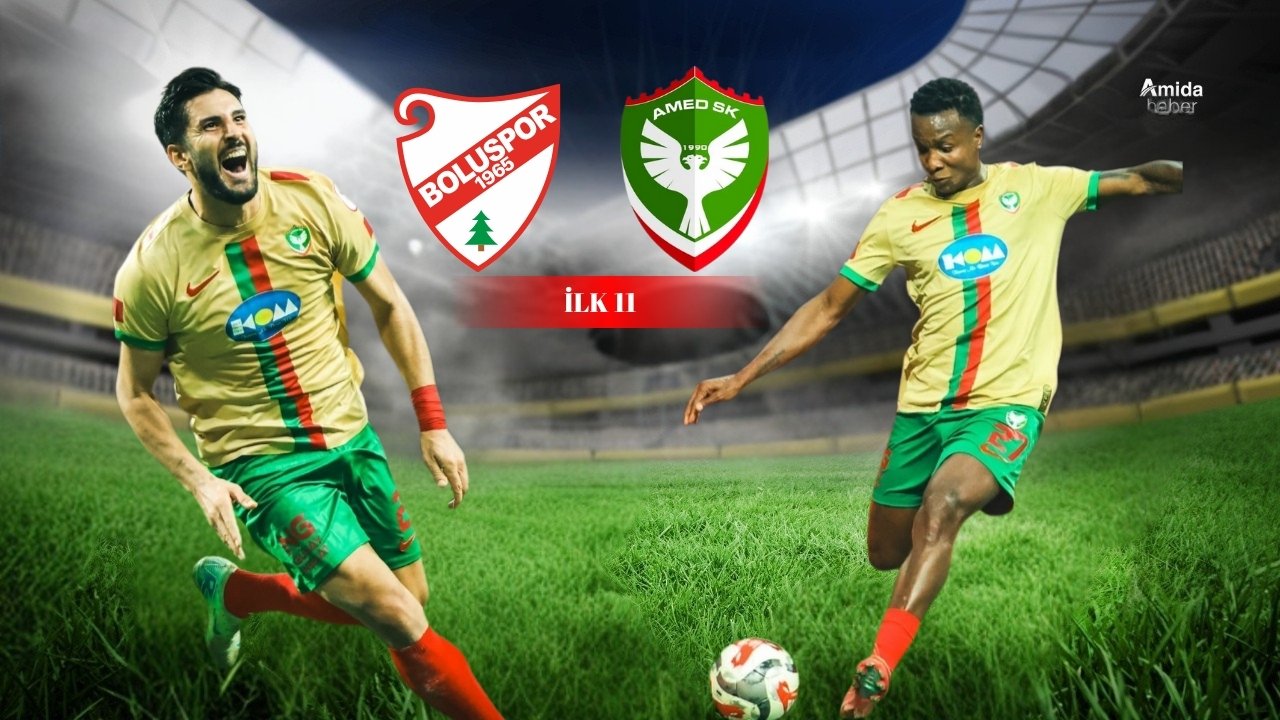 Amedspor’un 11’i belli oldu: Orta saha ve sol bekte revizyon