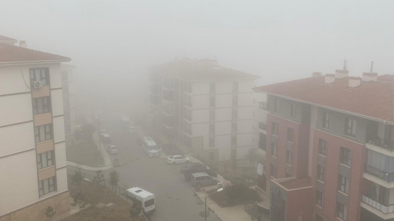 Elazığ’da sis etkili oldu