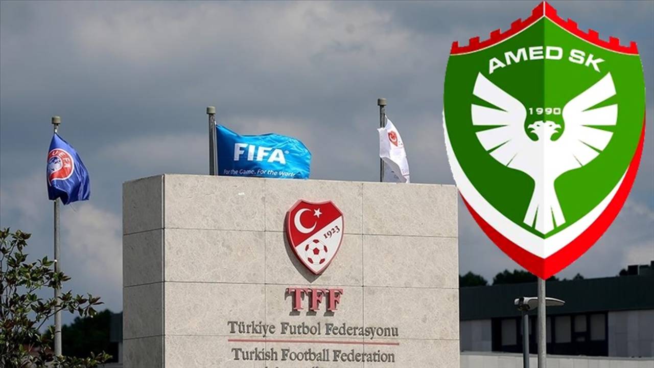 Amedspor’dan TFF’ye flaş başvuru