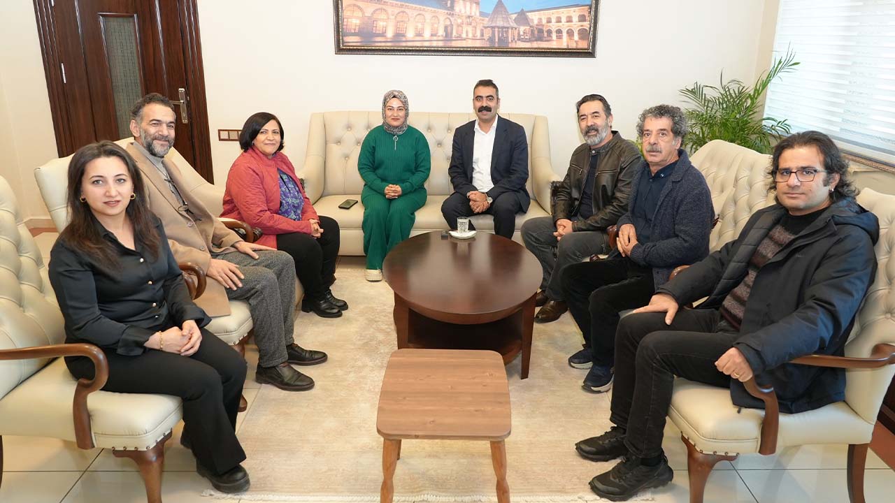 Metin-Kemal Kahraman ve Atlı’dan Büyükşehir’e ziyaret